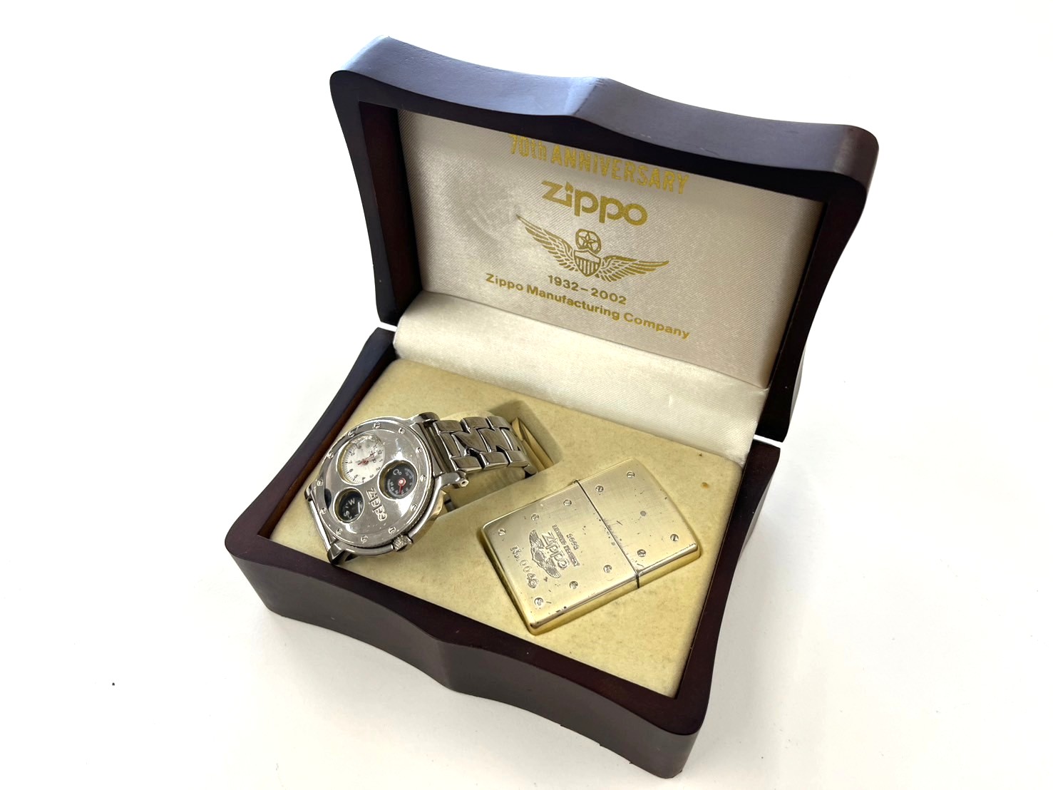 Zippo　ライター　時計　