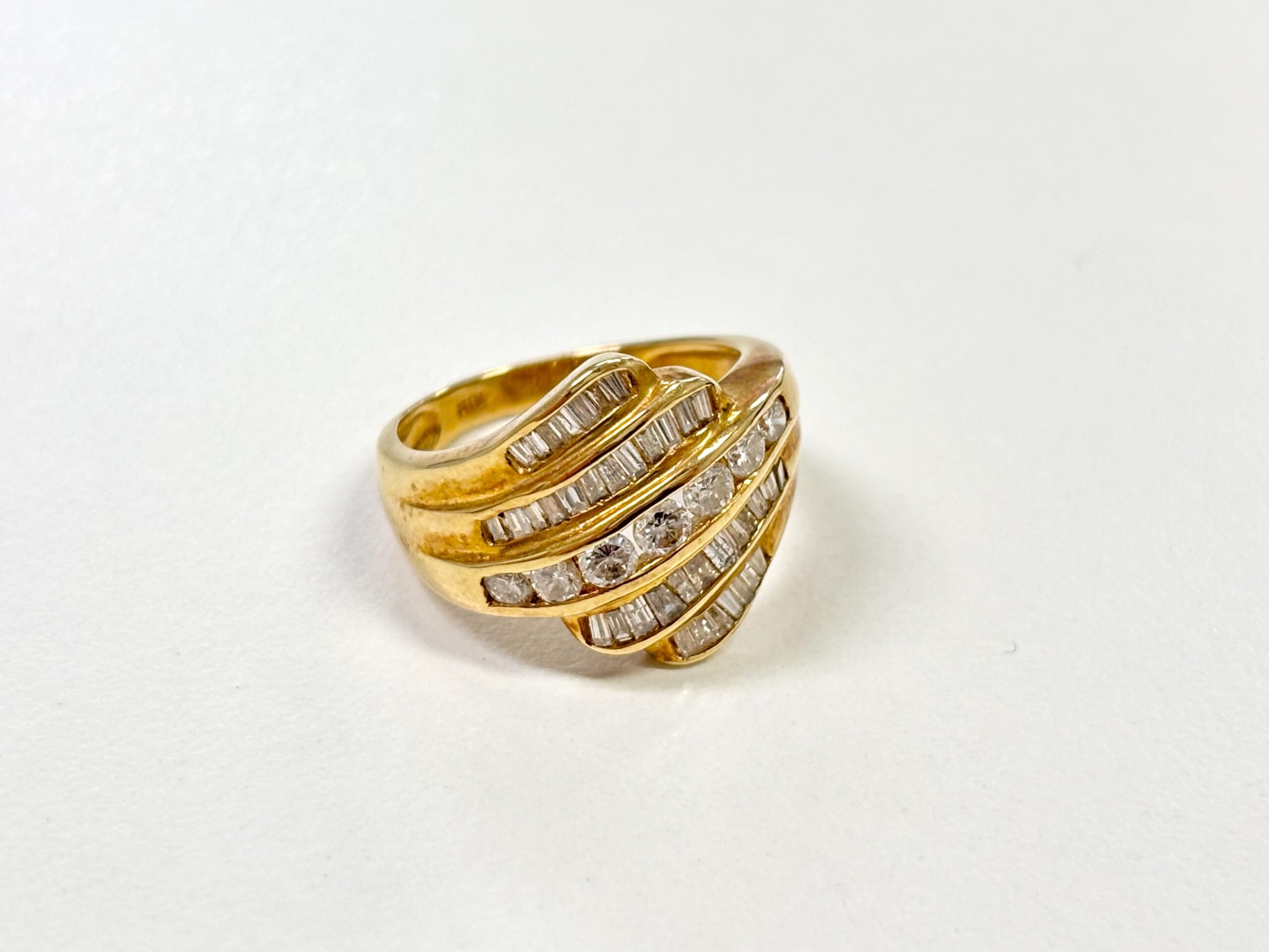 ダイヤモンド付リング　K18　1.00ct