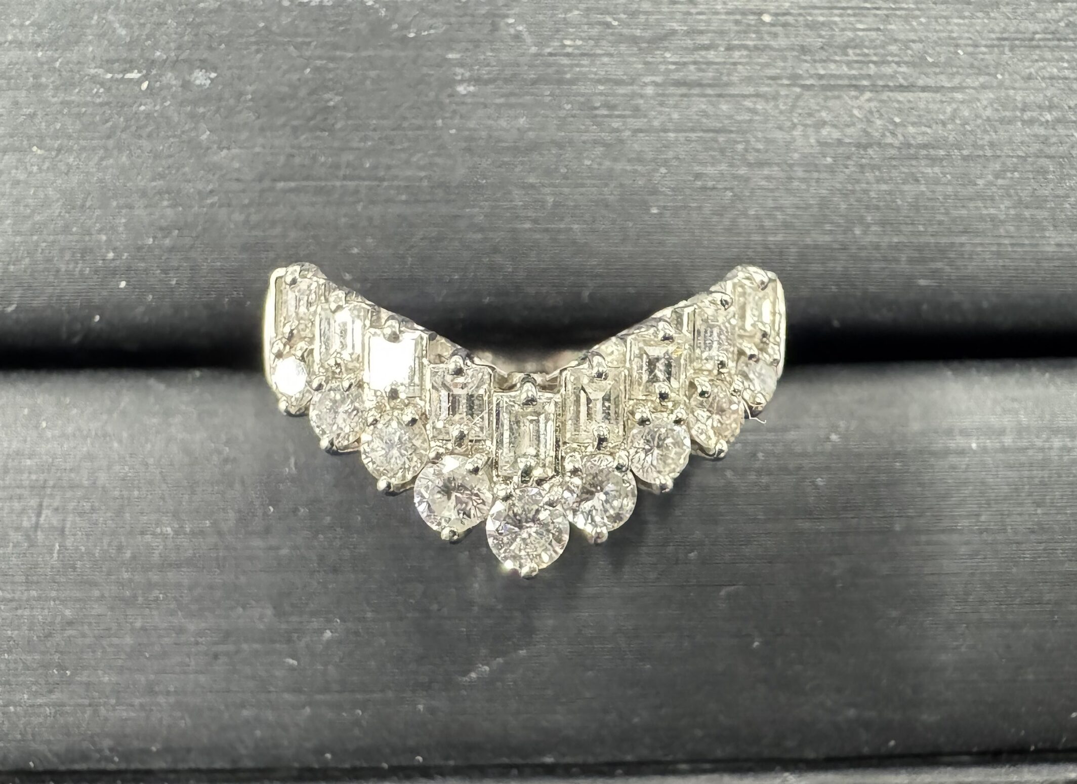 Pt900　ダイヤリング　D1.00ct